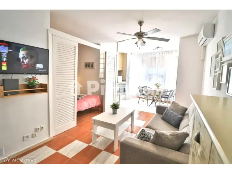 Séjour - Beachfront Studio with Sea View in Benalmádena Costa