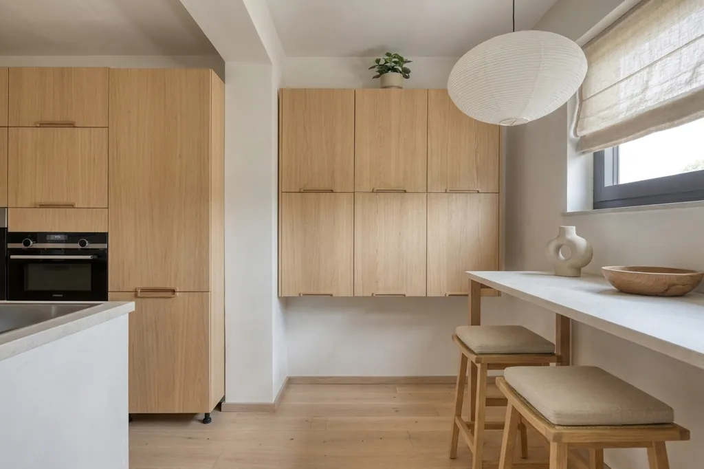 Cuisine - Appartement avec Jardin au Rez-de-Chaussée à Gooreind