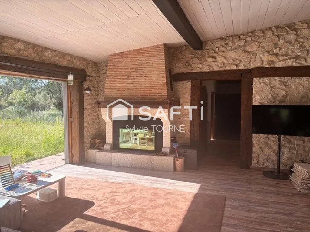 Elutuba - Stone House with Pool in Landes Forest