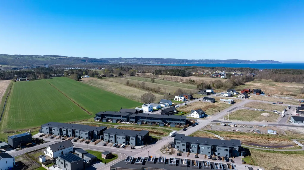 Õhuvaade - Modernised Apartment with Sea Access in Halland