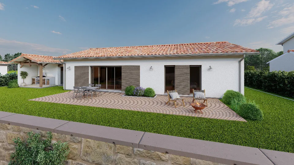 Maison Neuve avec Jardin à Lalbenque