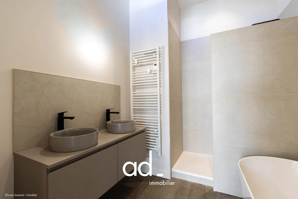 Salles de bain - Appartement Luxe avec Terrasses à La Rochelle