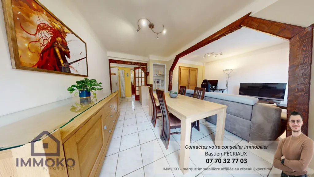 Dining Room - T3 Apartment with Balcony in Montbéliard