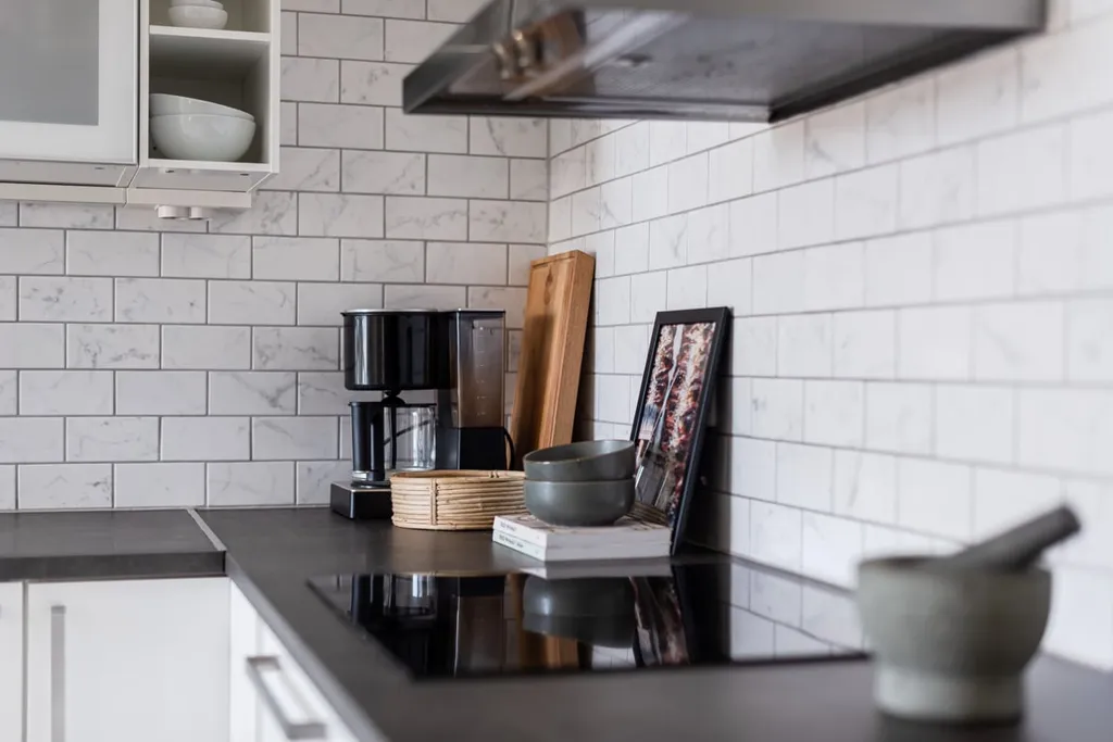 Cucina - Charming Attic Flat with Sundsvall Bridge View