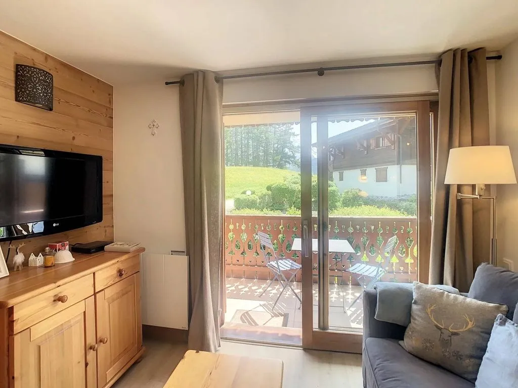 Soggiorno - Luxury Apartment with Ski Locker in Combloux