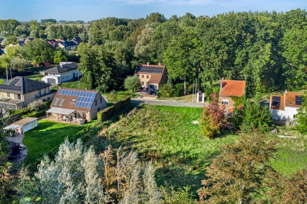 Õhuvaade - Plot for Open Building in Boutersem