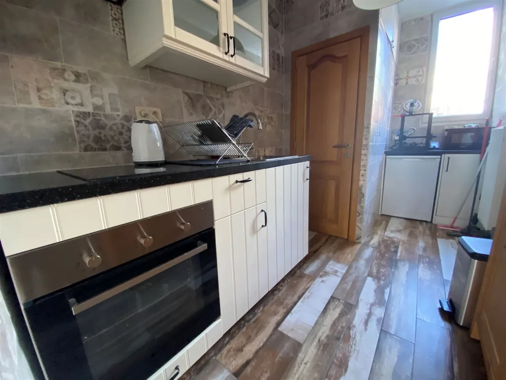 Köök - 1-Bedroom Apartment with Terrace in Antwerp