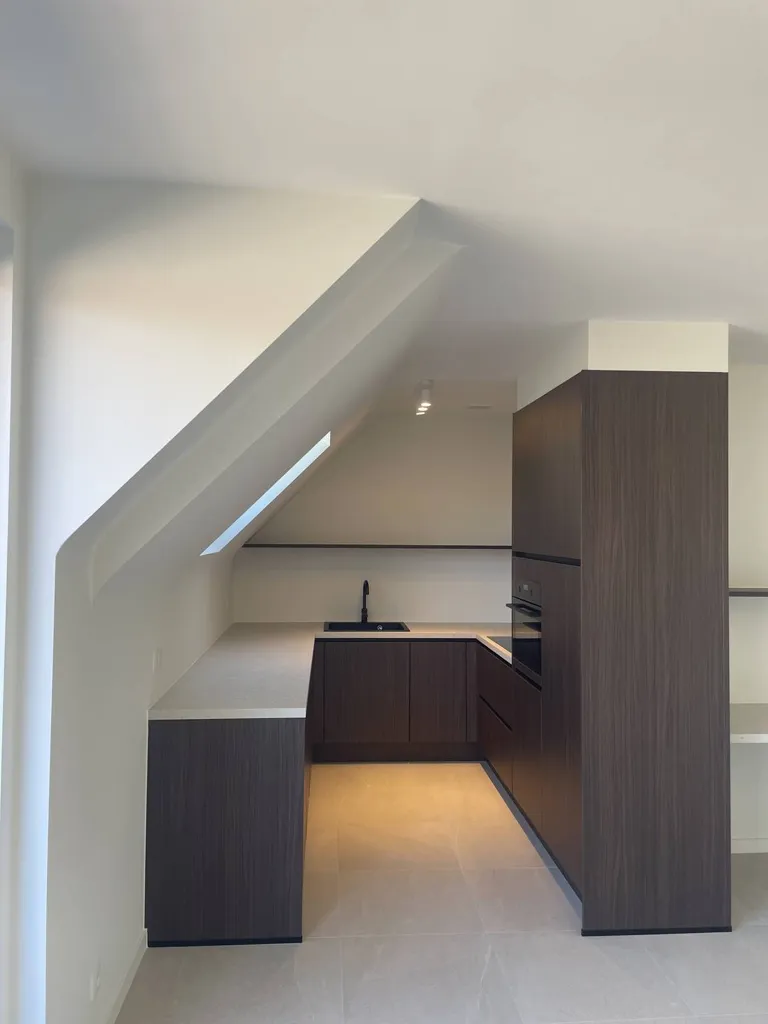 Kitchen - Newly Built Apartment with Terrace in Desselgem Centre
