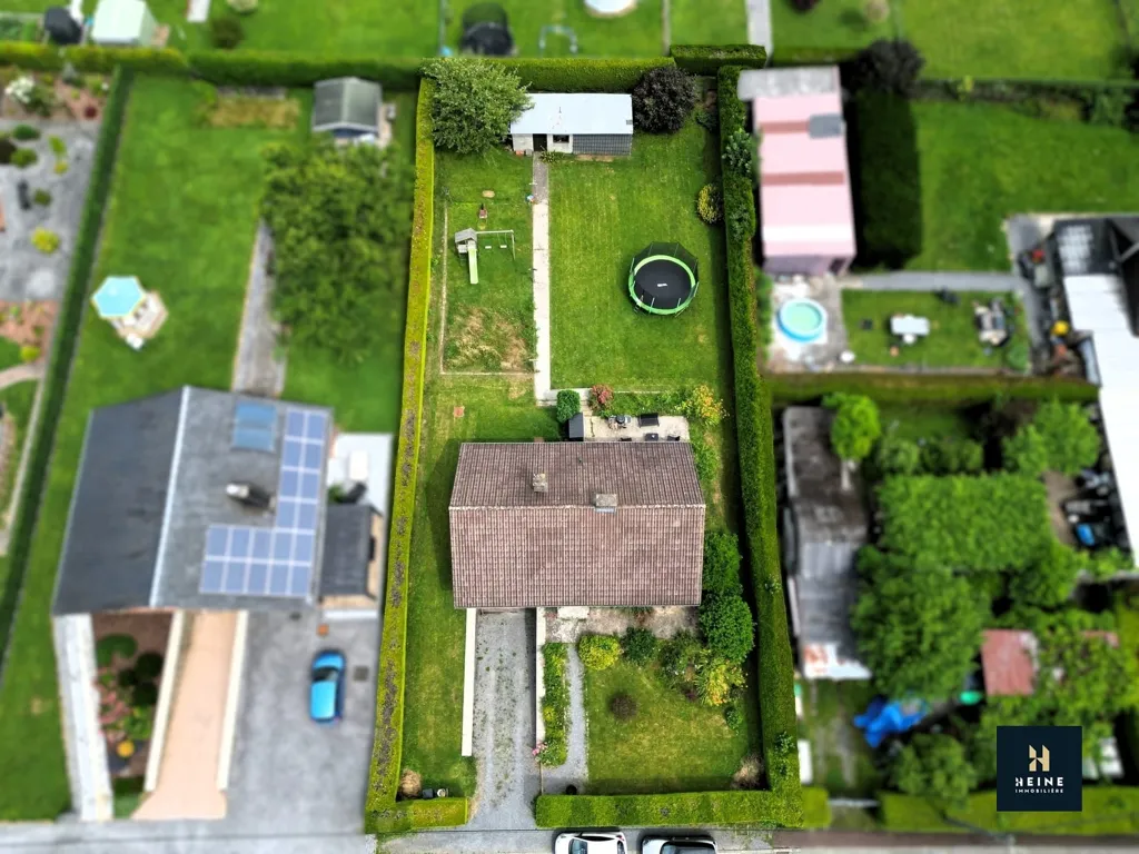 Vue aérienne - Villa 4 Façades avec Jardin à Ohey