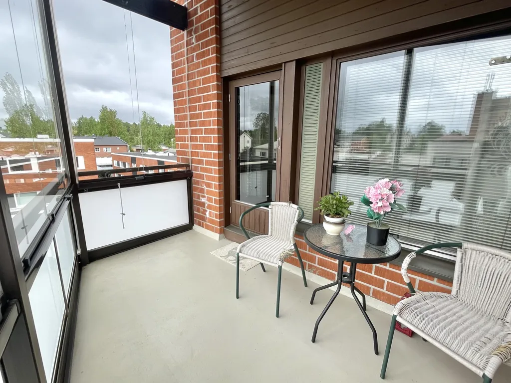 Balcone - Apartment with Lake View in Kuhmo