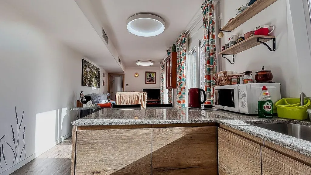 Cuisine - Apartment with Pool in Montbrió del Camp
