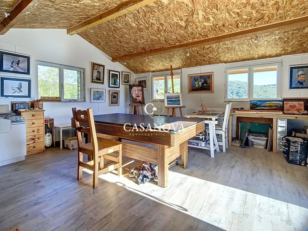 Kabinet - Character House with Panoramic View near Clermont-l'Hérault