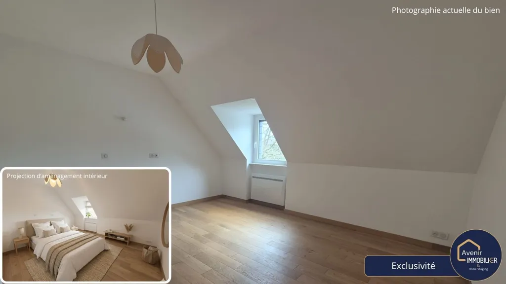 Chambres - Maison avec Jardin à Savenay
