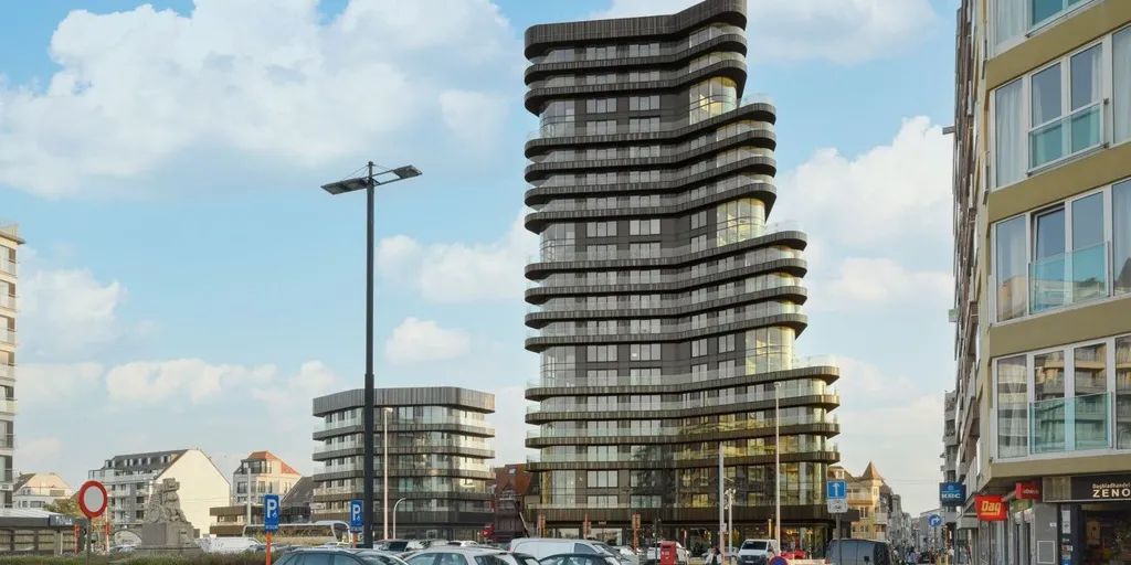 Extérieur - Duplex avec Vue Panoramique sur la Mer à Heist