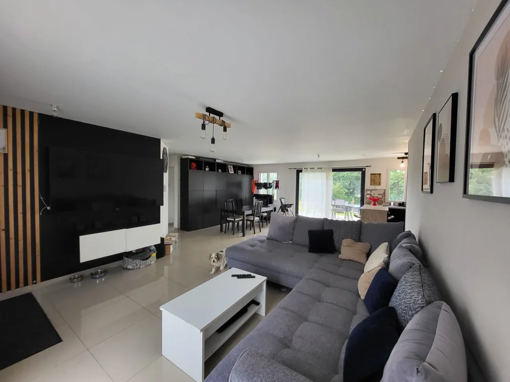 Soggiorno - Contemporary House with Pool in Puydaniel