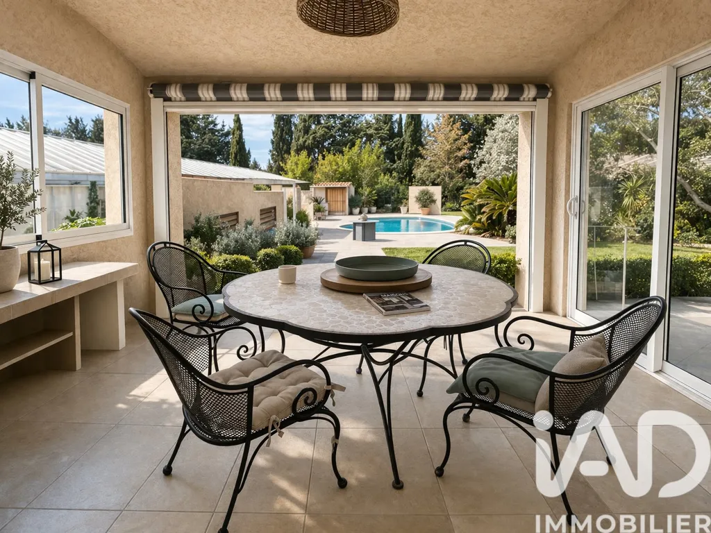 Terrass - Villa with Pool in Pezilla-La-Riviere