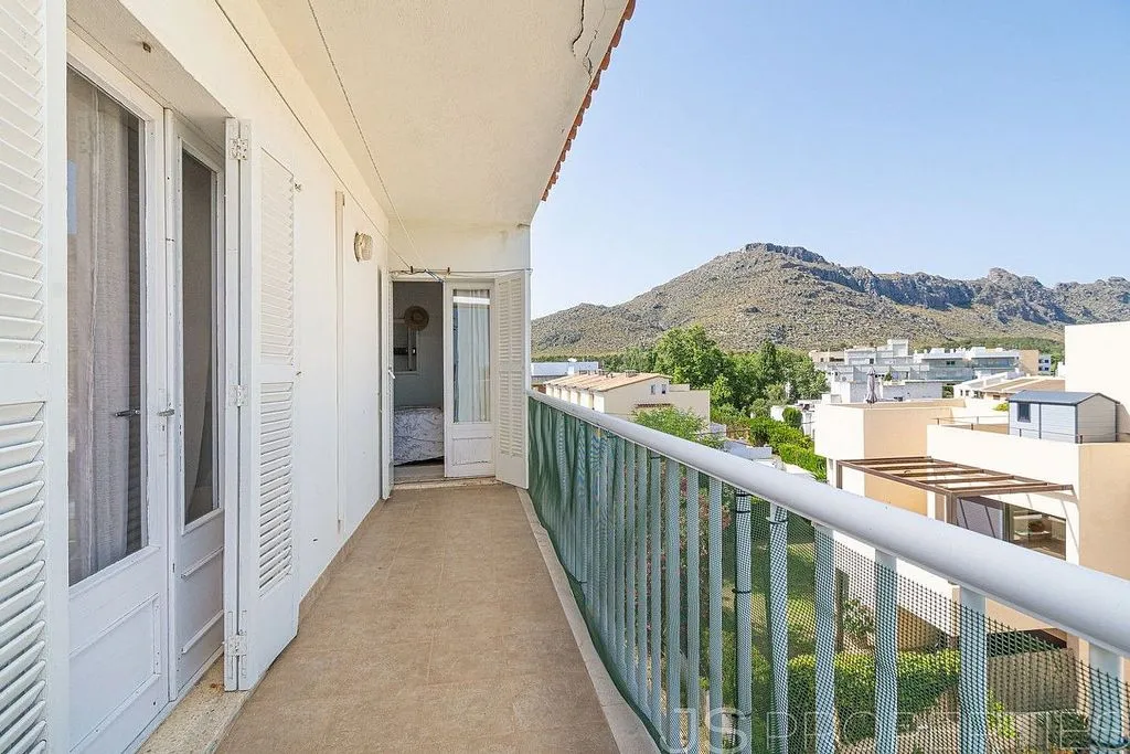 Balcon - Apartment with Terrace in Port de Pollença