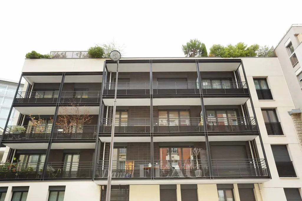 Extérieur - Duplex avec Vue Tour Eiffel à Paris XVe - Dupleix