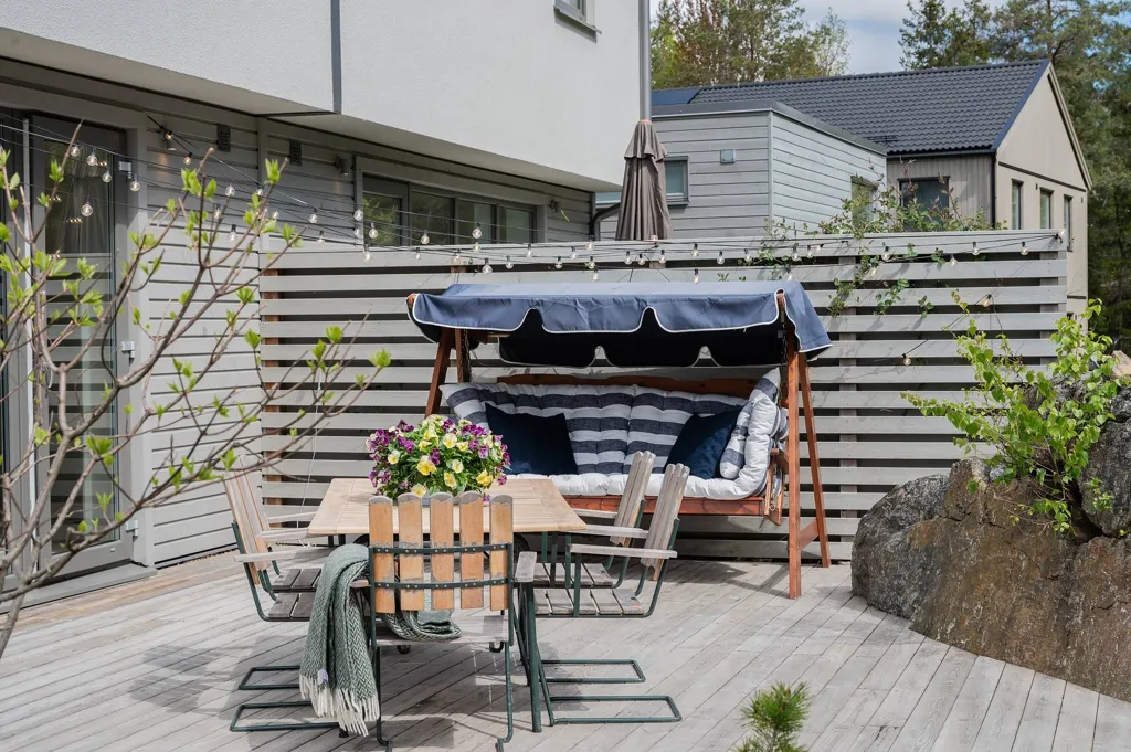 Terrass - Terraced House with Garden in Högmora