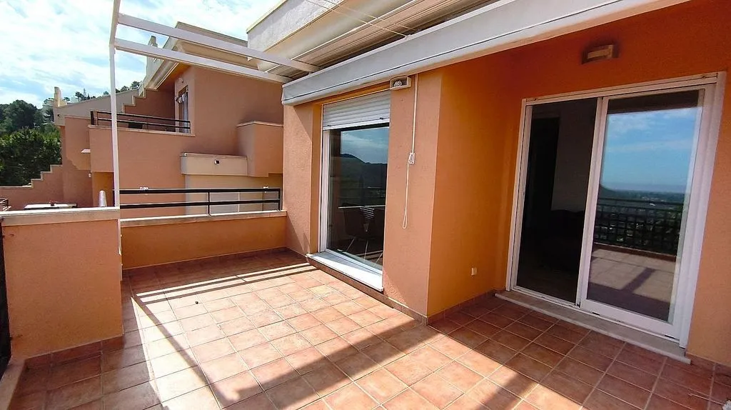 Balcon - Penthouse with Pool and Sea View in La Sella