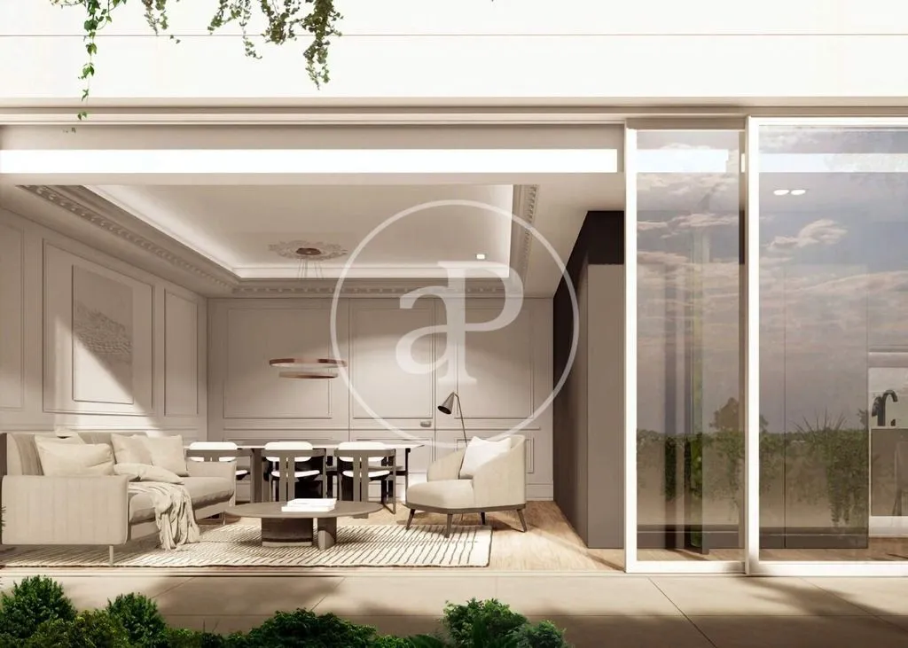 Terrace - Luxury Flat with Pool in Salamanca, Madrid