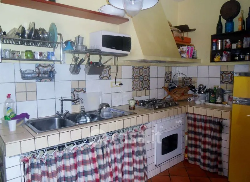 Kitchen - Villa with Seafront Access in Maratea