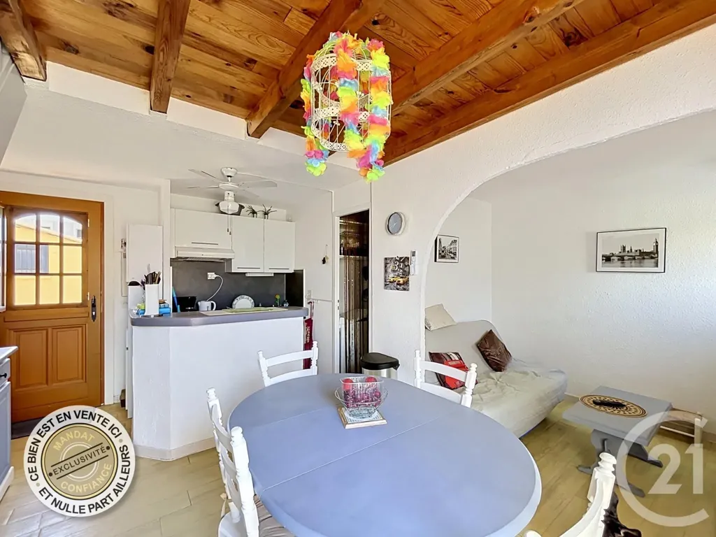 Esszimmer - Duplex Apartment with Terrace in Le Barcarès