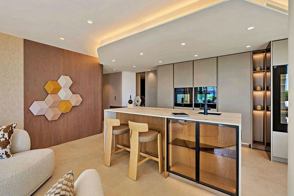Köök - Penthouse with Pool in Estepona