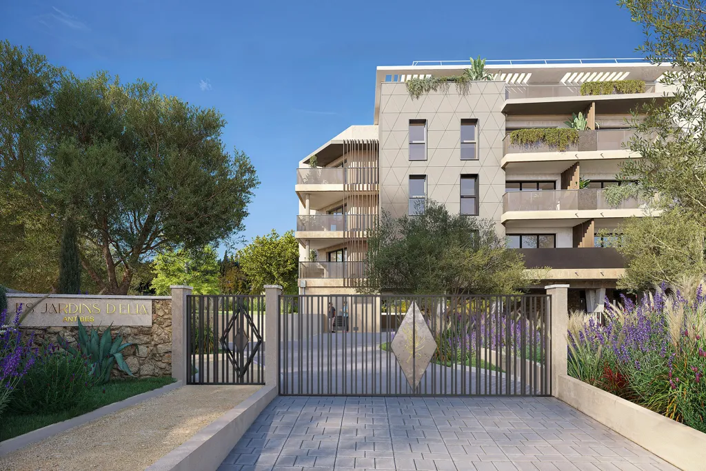 Välivaade - New 2-Bed Apartment with Terrace in Antibes