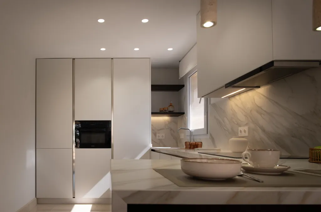 Köök - Penthouse with Pool in Nueva Andalucía