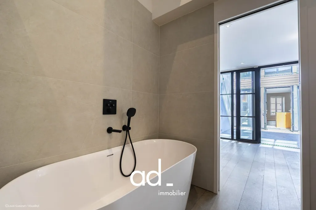Salles de bain - Appartement Luxe avec Terrasses à La Rochelle
