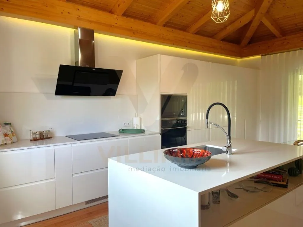Köök - Rustic-Modern Villa with Pool in Ponte de Lima