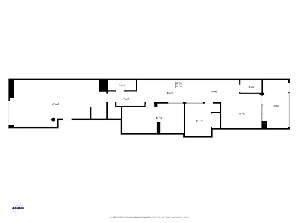 Plan - Immeuble de Rapport avec Garage à Anderlecht