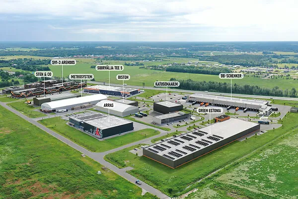 Õhuvaade - Office Space with Warehouse in Harju County