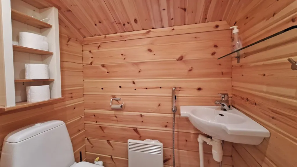 Salles de bain - Fractional Ownership Apartment with Ski Trail Access in Levi