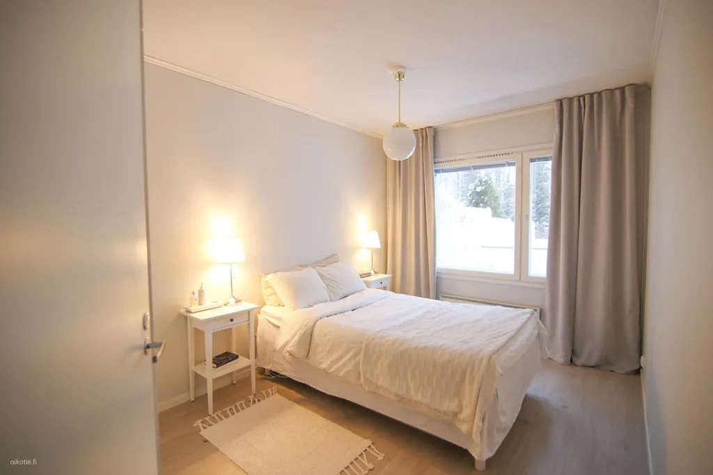 Bedrooms - Modern Flat with Sauna in Joensuu