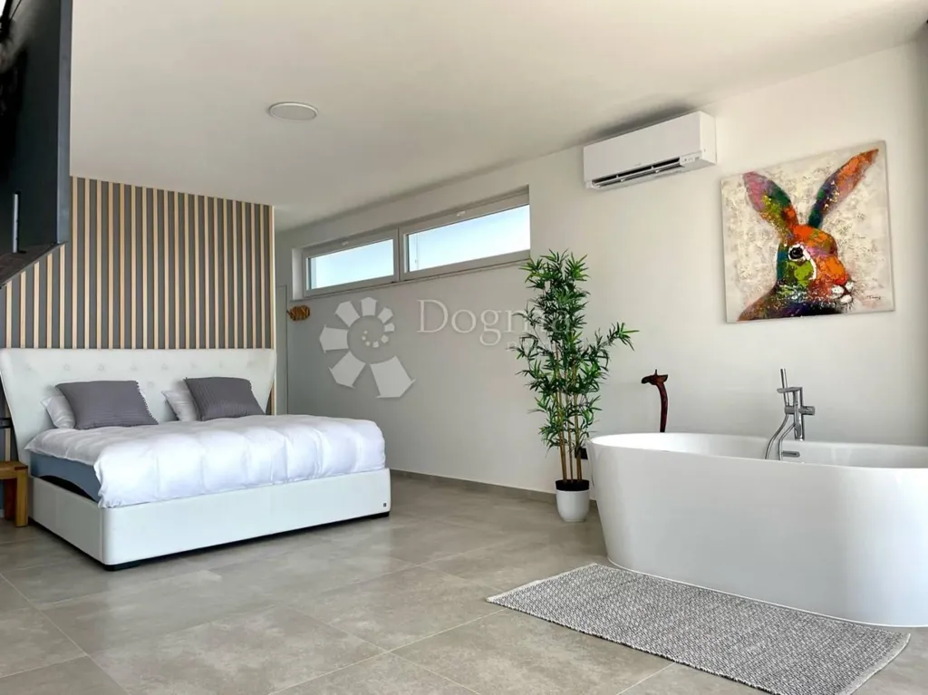 Camere da letto - Modern Villa with Infinity Pool in Krk Centre