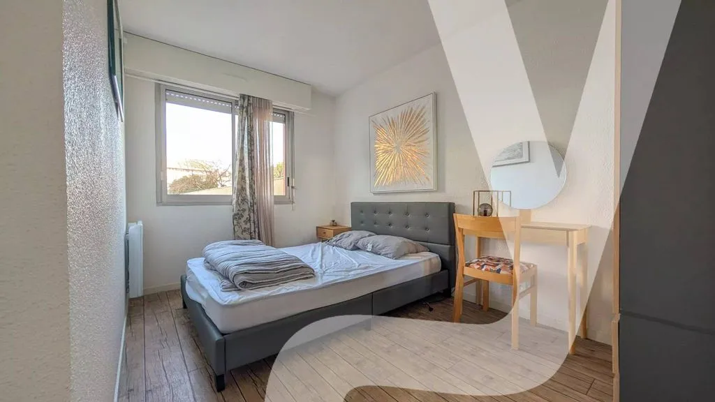 Chambres - Appartement T3 avec balcon en centre-ville d'Arcachon