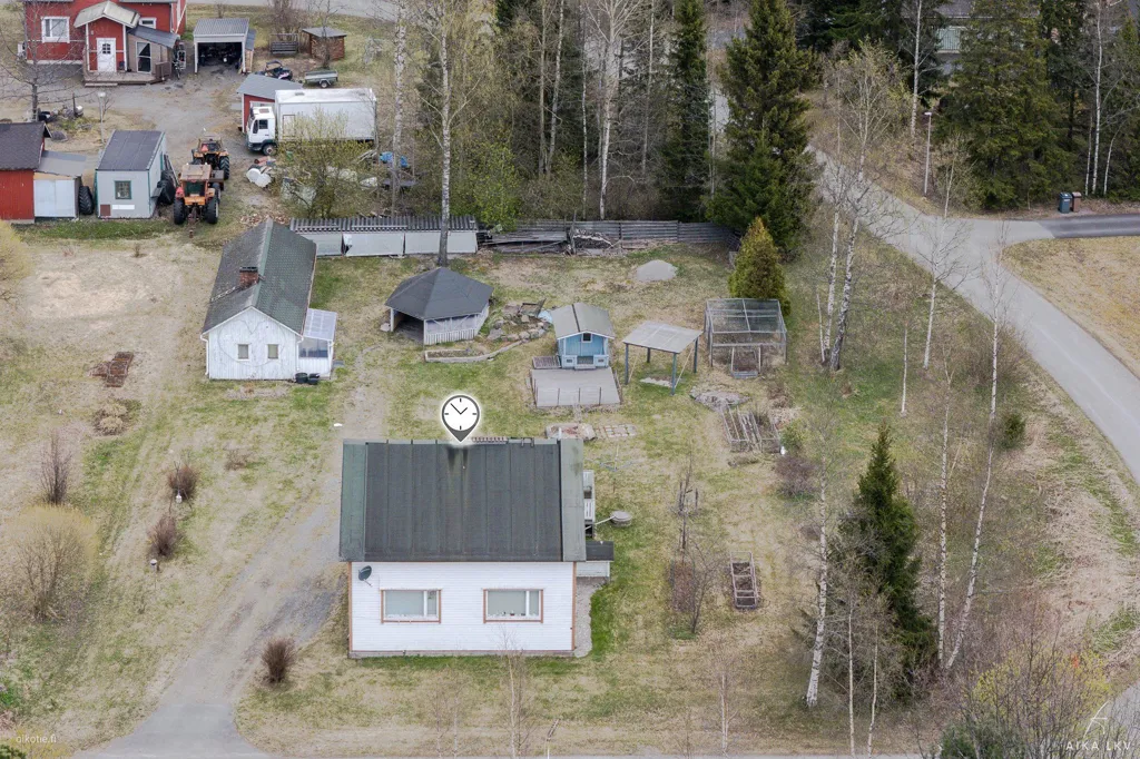 Vue aérienne - Cottage with Sauna in Varvinsaari