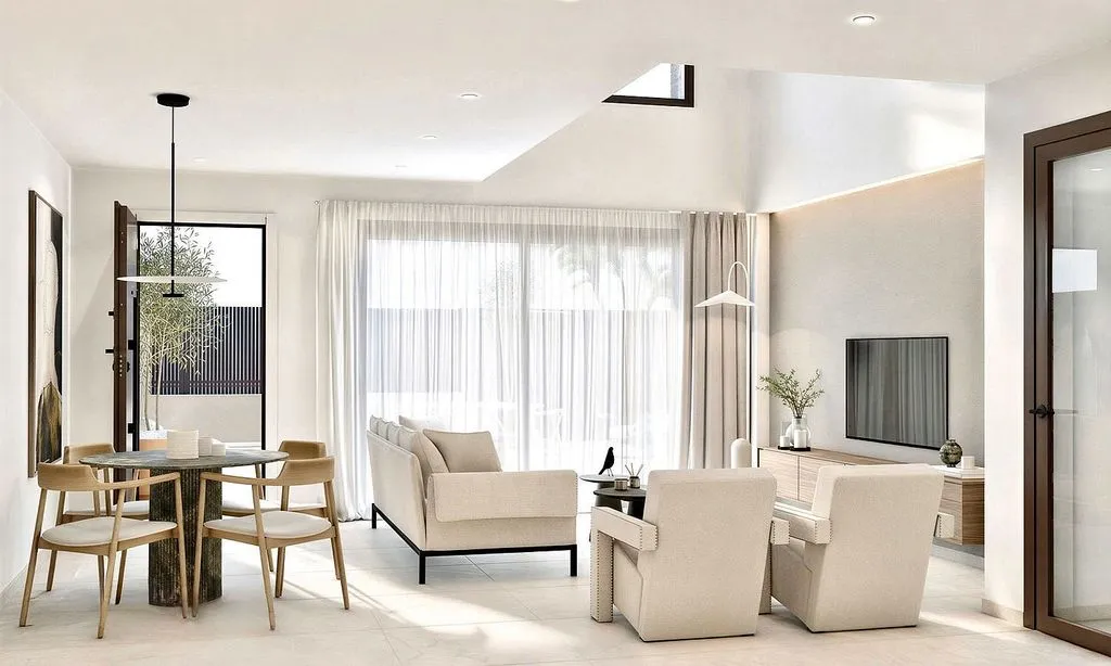 Living Room - Ground Floor Villa with Pool in Los Alcázares