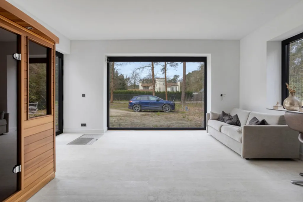 Soggiorno - Villa with Pool and Office in Grobbendonk