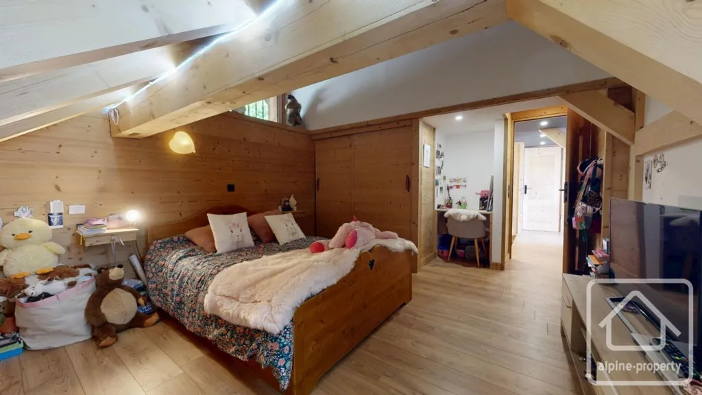 Chambres - Loft Rénové avec Terrasse Sud à La Motte