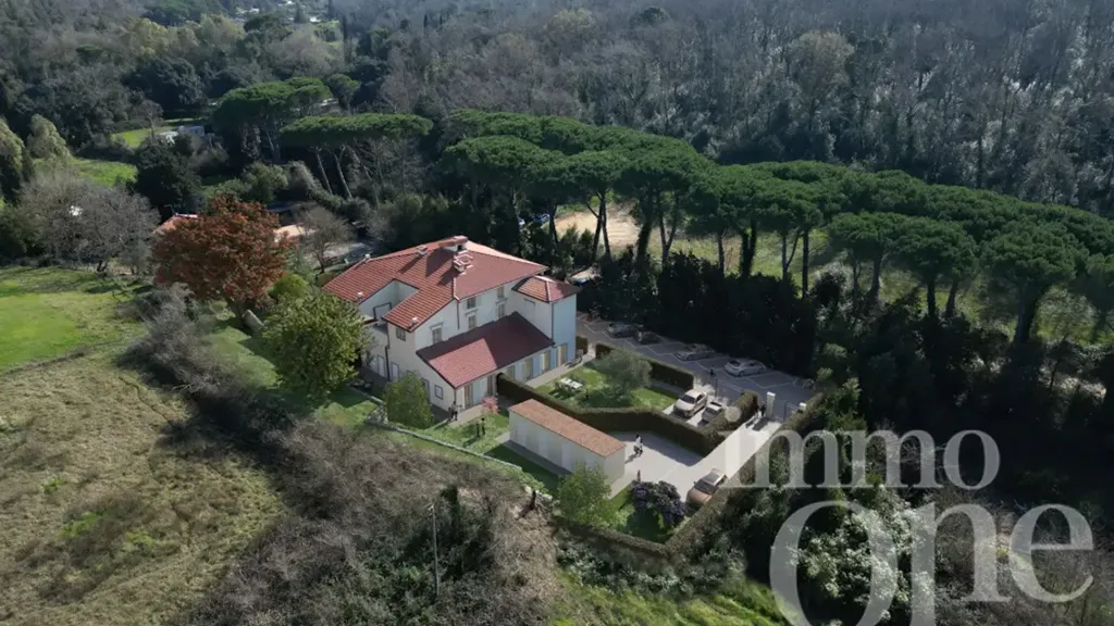 Aerial - Restored Apartment with Terraces in La Puzzolente