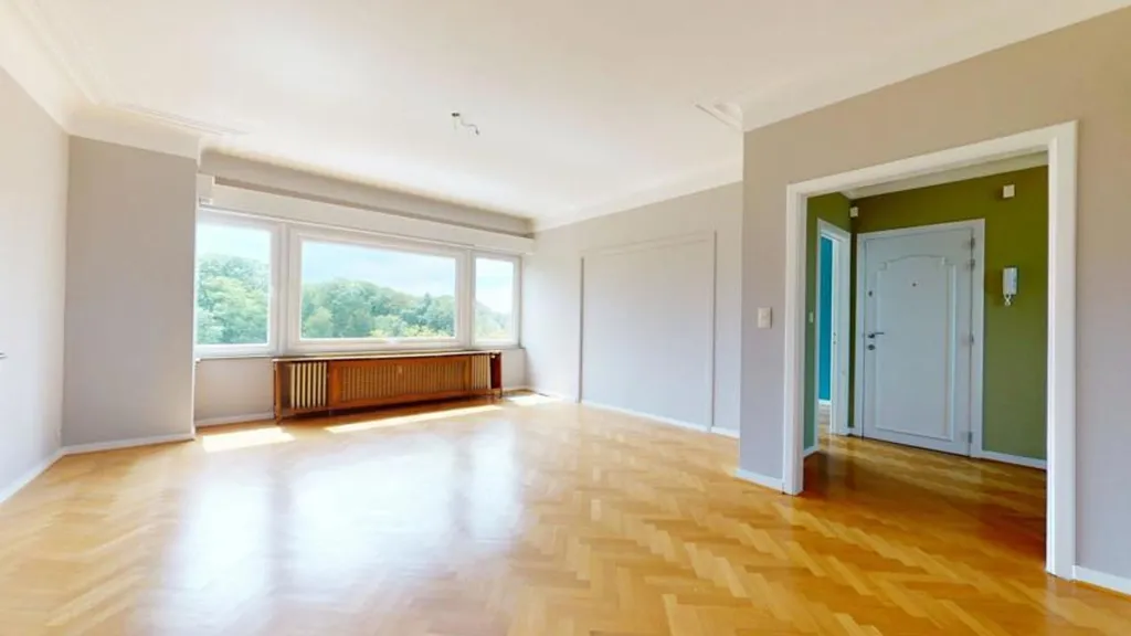 Living Room - 2-Bed Apartment with Park View in Woluwe-Saint-Pierre