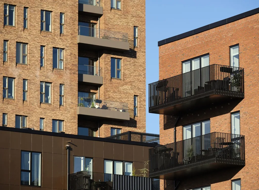 Esterno - Four-Room Apartment with Balcony in Hillerød