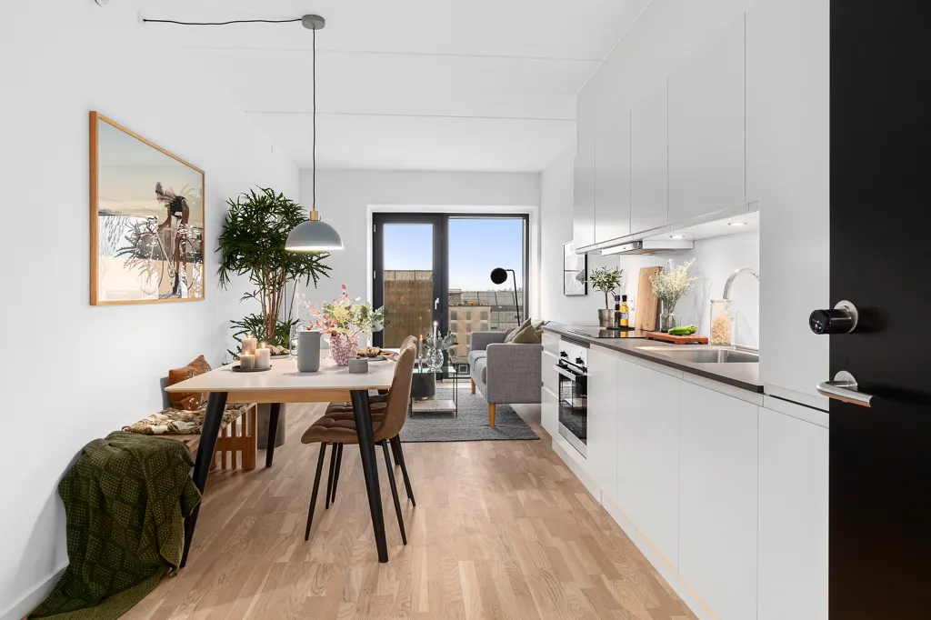 Salle à manger - Apartment with Skyline View in Copenhagen S