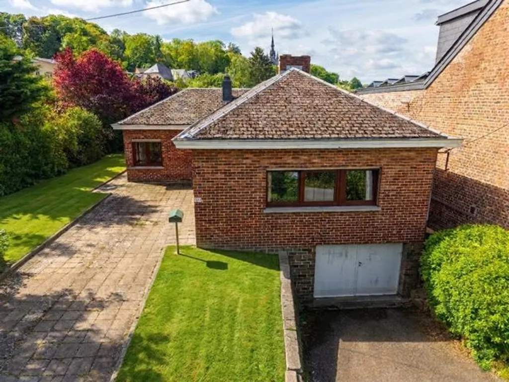 Õhuvaade - Bungalow with Garden in Esneux