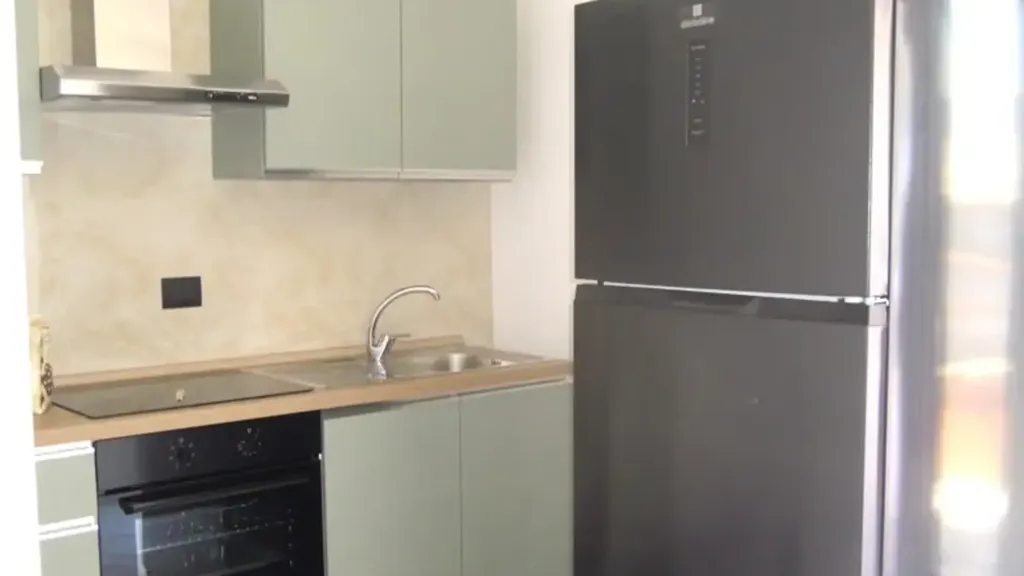Köök - Rented Room with Panoramic View in Central Rome