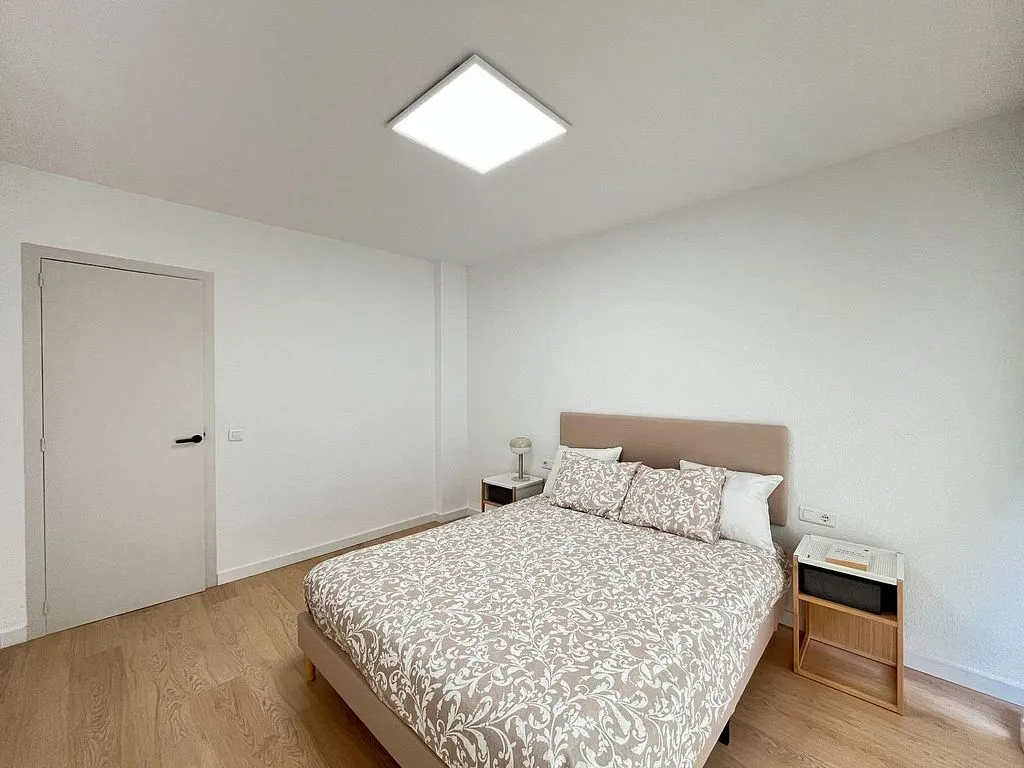 Bedrooms - Flat with Terrace and Balcony in Amposta