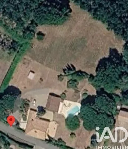 Õhuvaade - Country House with Pool in Argenton
